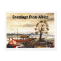 PAINTING 7 copy, Greetings from Africa postcards