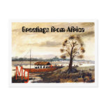 PAINTING 7 copy, Greetings from Africa postcards