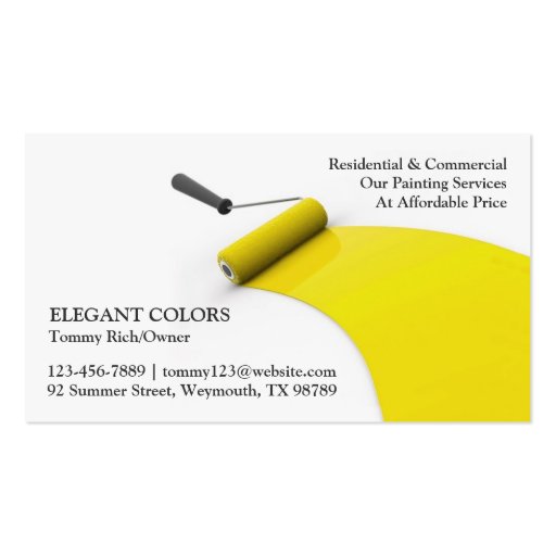 Painting Business Card