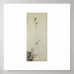 Painting by Miyamoto Musashi, c. 1600's posters