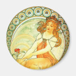 Painting. From The Arts Series by Mucha Refrigerator Magnets