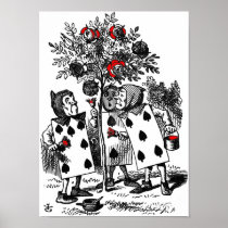 Painting the Roses Print