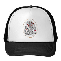 Painting the Roses Red Hats