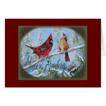 pair of Cardinals card