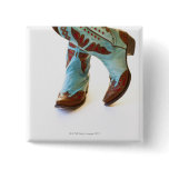 Pair of cowboy shoes 3 pin