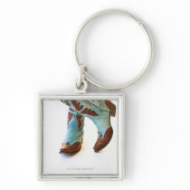 Pair of cowboy shoes 3 key chain