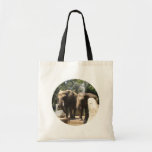 Pair of Elephants Tote Bag