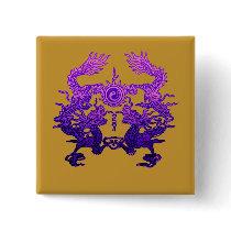 Pair of Purple Dragons on Gifts and Apparel Pins