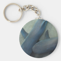 Pair of Sharks Keychain
