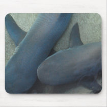 Pair of Sharks Mouse Pad