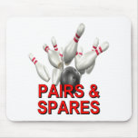 Pairs & Spares Bowling Mouse Pad