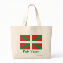 País Vasco (Euskadi) flag with name Bags