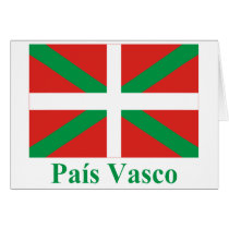 País Vasco (Euskadi) flag with name