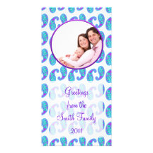 Paisley 2 customized photo card