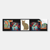 Paisley Bumper Sticker