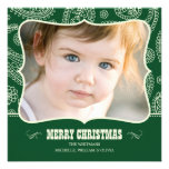 Paisley Cowboy Christmas Photo Cards Personalised Invite