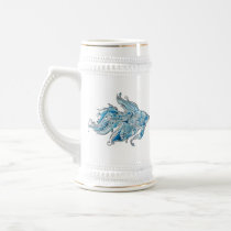 Paisley Flowing Fish Coffee Mug