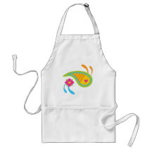 Paisley Fun Apron