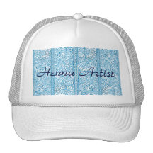 Paisley Passion - Blue (Henna) Trucker Hat