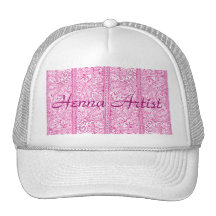 Paisley Passion - Pink (Henna) Mesh Hat