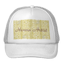 Paisley Passion - Yellow (Henna) Hats