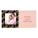 Paisley Photo Card Template