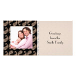 Paisley Photo Greeting Card