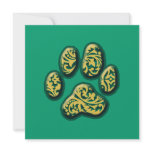 Paisley Puppy Print invitations