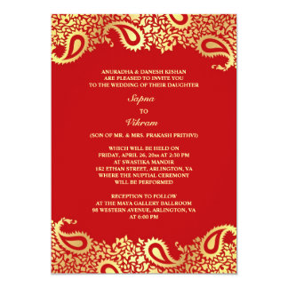 Indian Wedding Invitations &amp; Announcements | Zazzle.co.uk