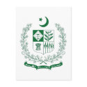 Pakistan Coat of Arms postcards