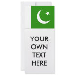 Pakistan Flag rack cards