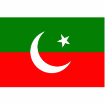 Pakistan Tehreek E Insaf, Colombia flag Photo Sculpture