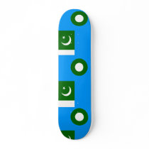 Pakistani Air Force, Pakistan flag Skateboards
