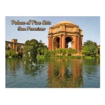 Palace of Fine Arts San Francisco California Postcard