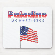 Paladino for Governor Patriotic American Flag Mousepad