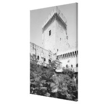 Palais des Papes, Palais Vieux of Benedict XII Gallery Wrapped Canvas