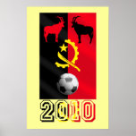 Palancas Negras Angola 2010 soccer football gifts posters