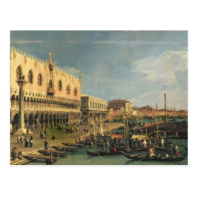 Palazzo Ducale and the Riva degli Schiavoni, Venic Post Cards