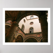 Palazzo Vecchio Courtyard Poster