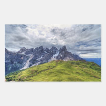 Pale di San Martino Rectangular Stickers
