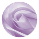Pale Lavender Wedding Invitation Seal stickers