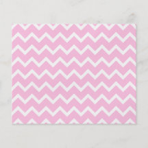 Pale Pink and White Zigzag Pattern. Flyer