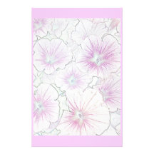Pale Pink Petunia stationery