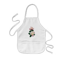 Pale Pink Rosebuds Variety Pristine Apron