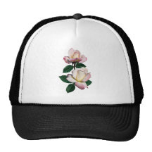 Pale Pink Rosebuds Variety Pristine Hat
