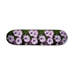 "Pale Purple Daisies" skateboards