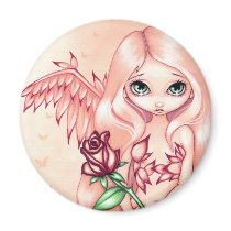 "Pale Rose" Magnet