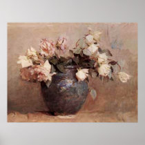 Pale Roses - Print