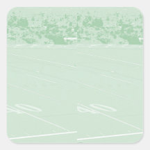 Pale Shade Peel-OFF Write-ON Wave Tool Square Sticker