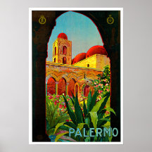 Palermo Sicily Italy Travel Art Print